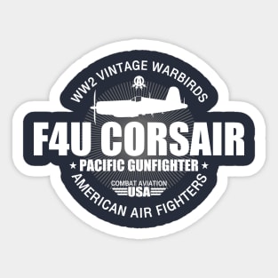 WW2 F-4U Corsair Sticker